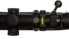 fixed scope weatherby rifle